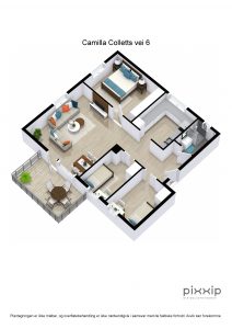Camilla Colletts vei 6 – 3D – Camilla Colletts vei 6 – Letterhead
